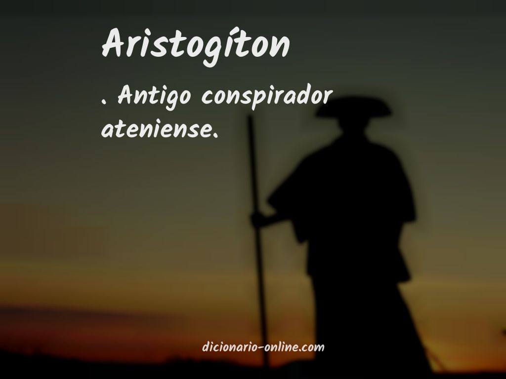 Significado de aristogíton
