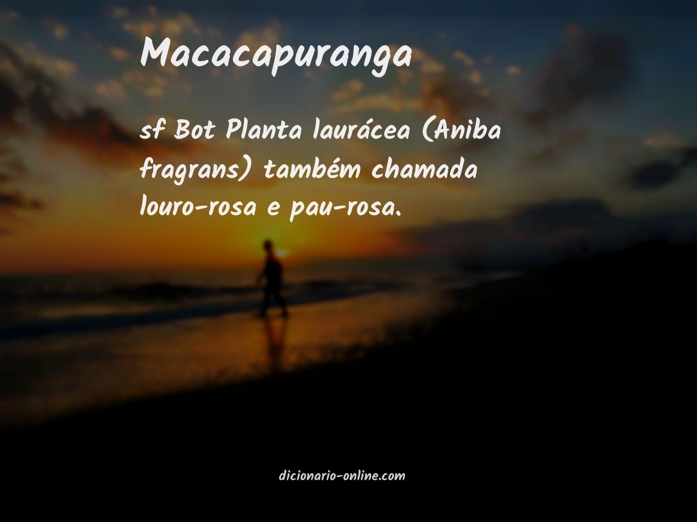 Significado de macacapuranga