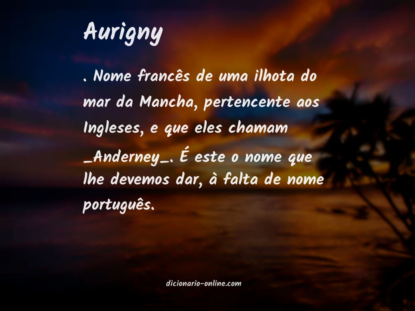 Significado de aurigny