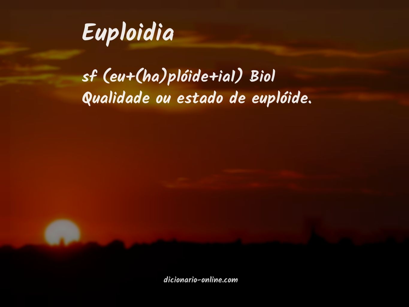 Significado de euploidia