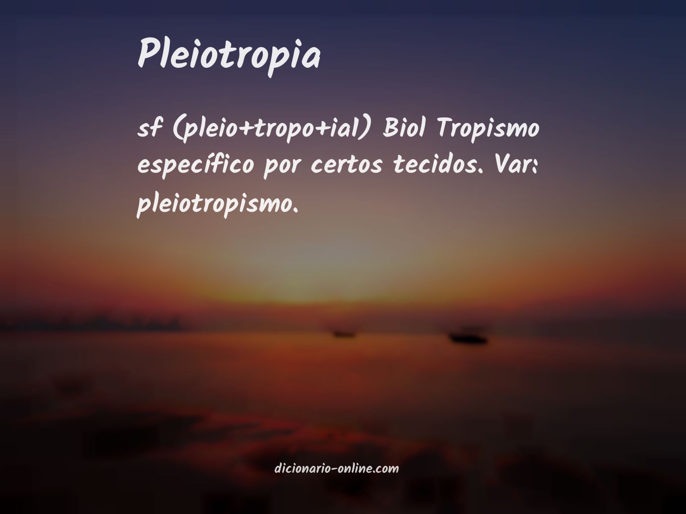 Significado de pleiotropia