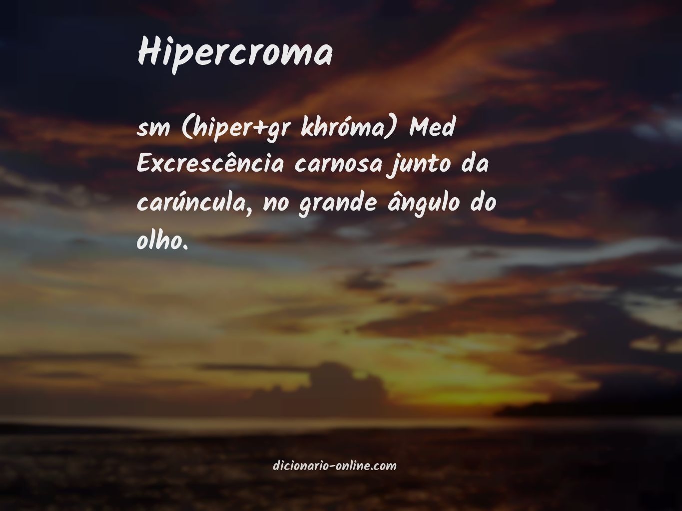 Significado de hipercroma