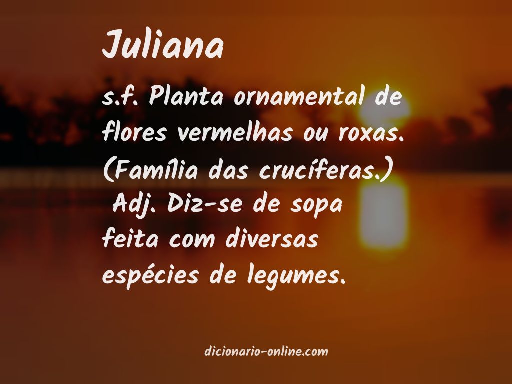 Significado de juliana