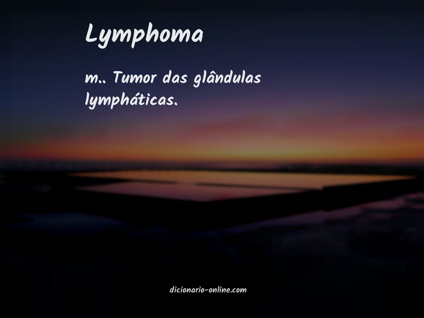 Significado de lymphoma