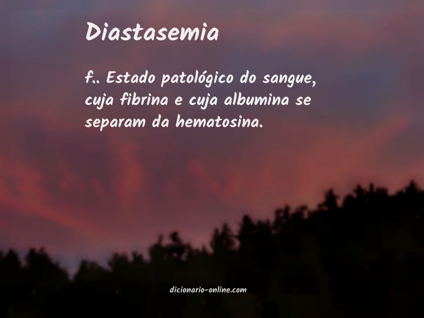 Significado de diastasemia