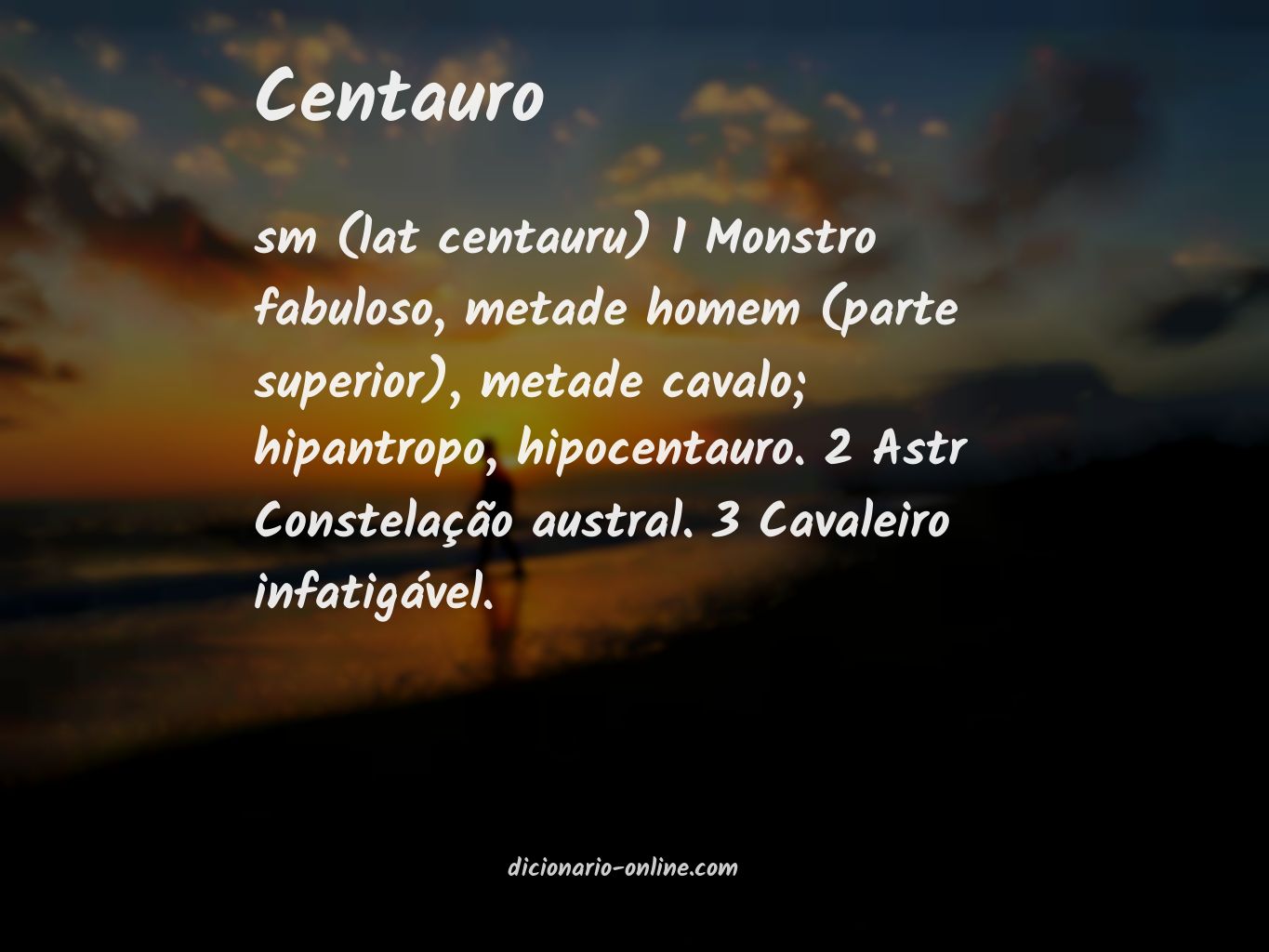 Significado de centauro