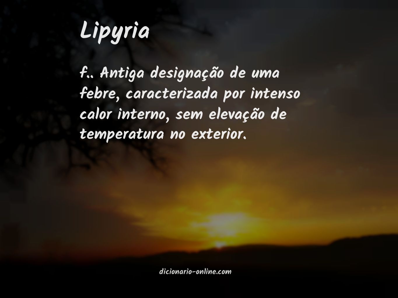 Significado de lipyria