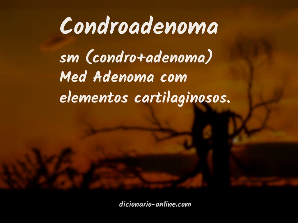 Significado de condroadenoma
