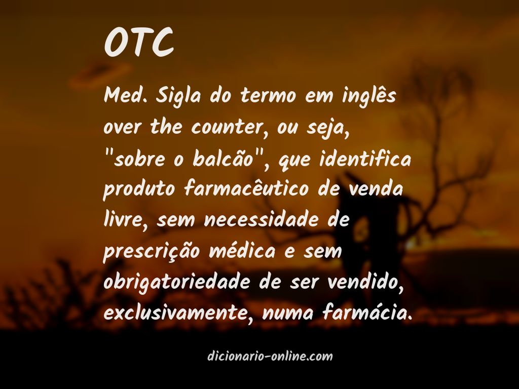 Significado de OTC