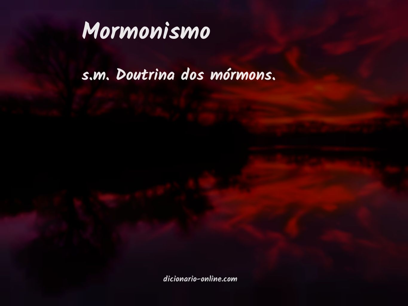 Significado de mormonismo