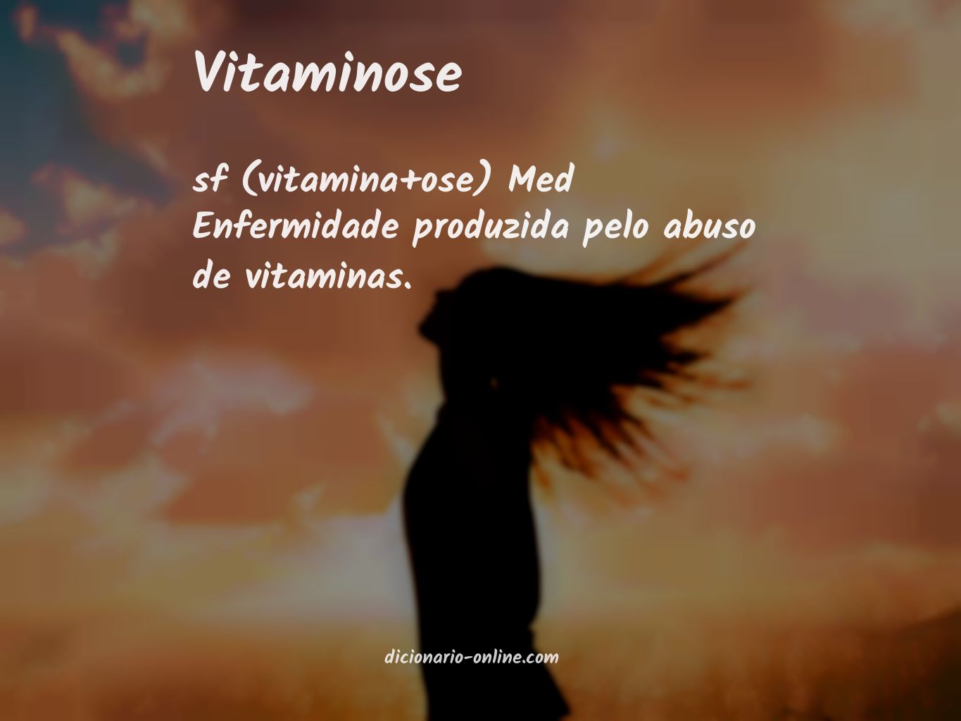 Significado de vitaminose