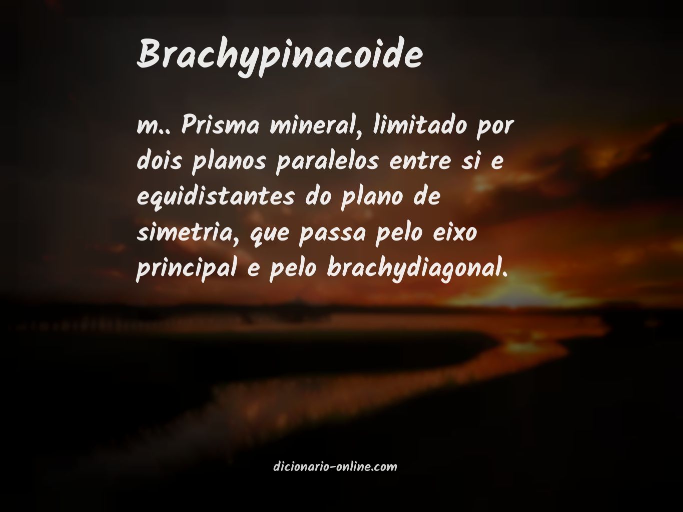 Significado de brachypinacoide