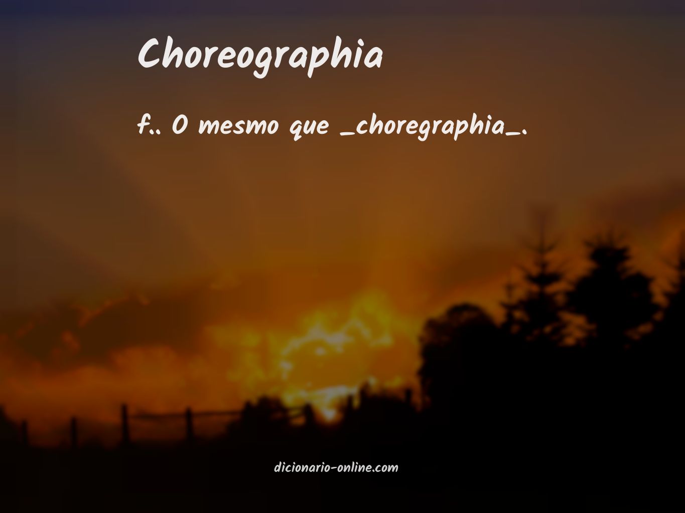 Significado de choreographia