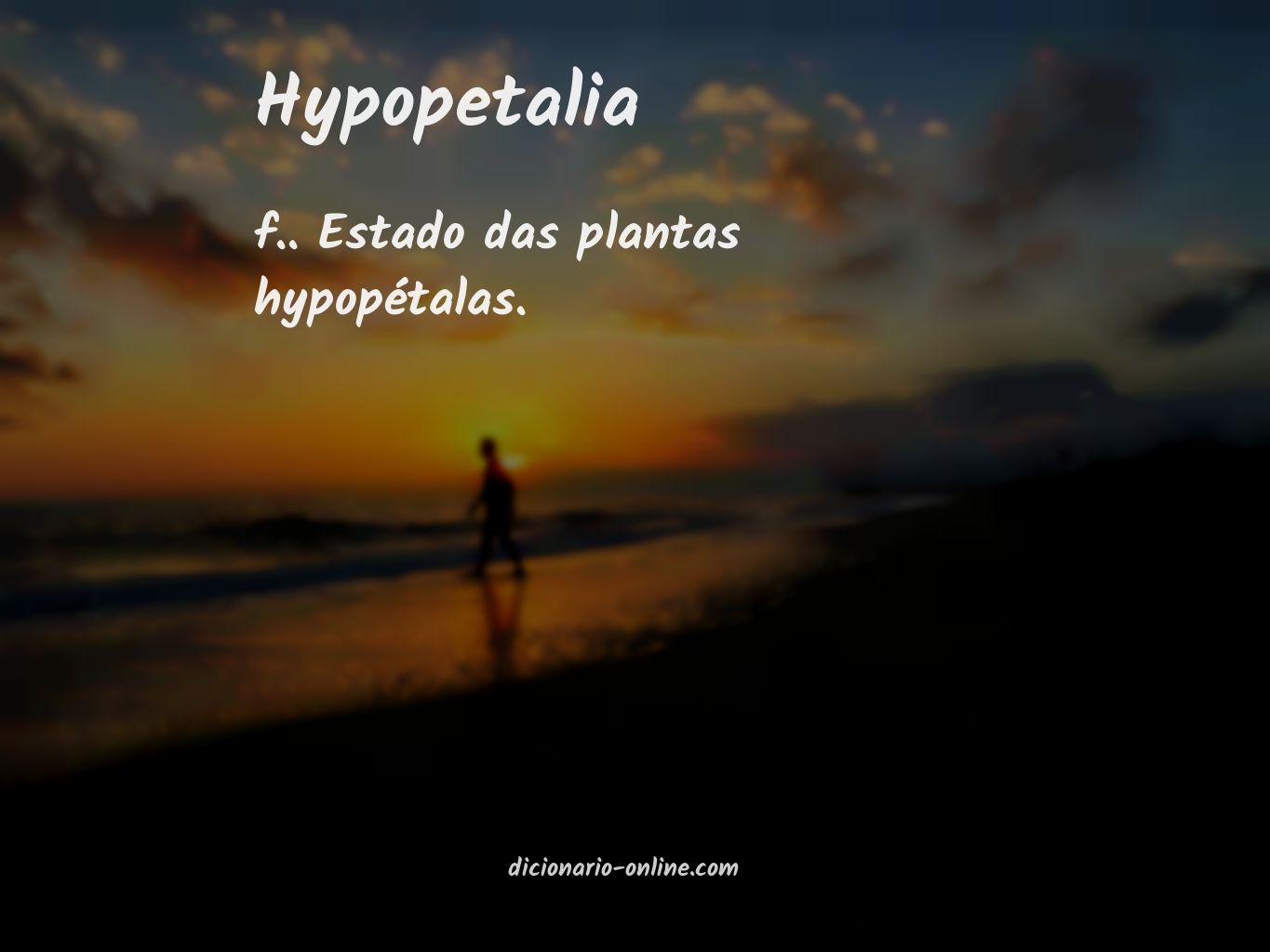 Significado de hypopetalia