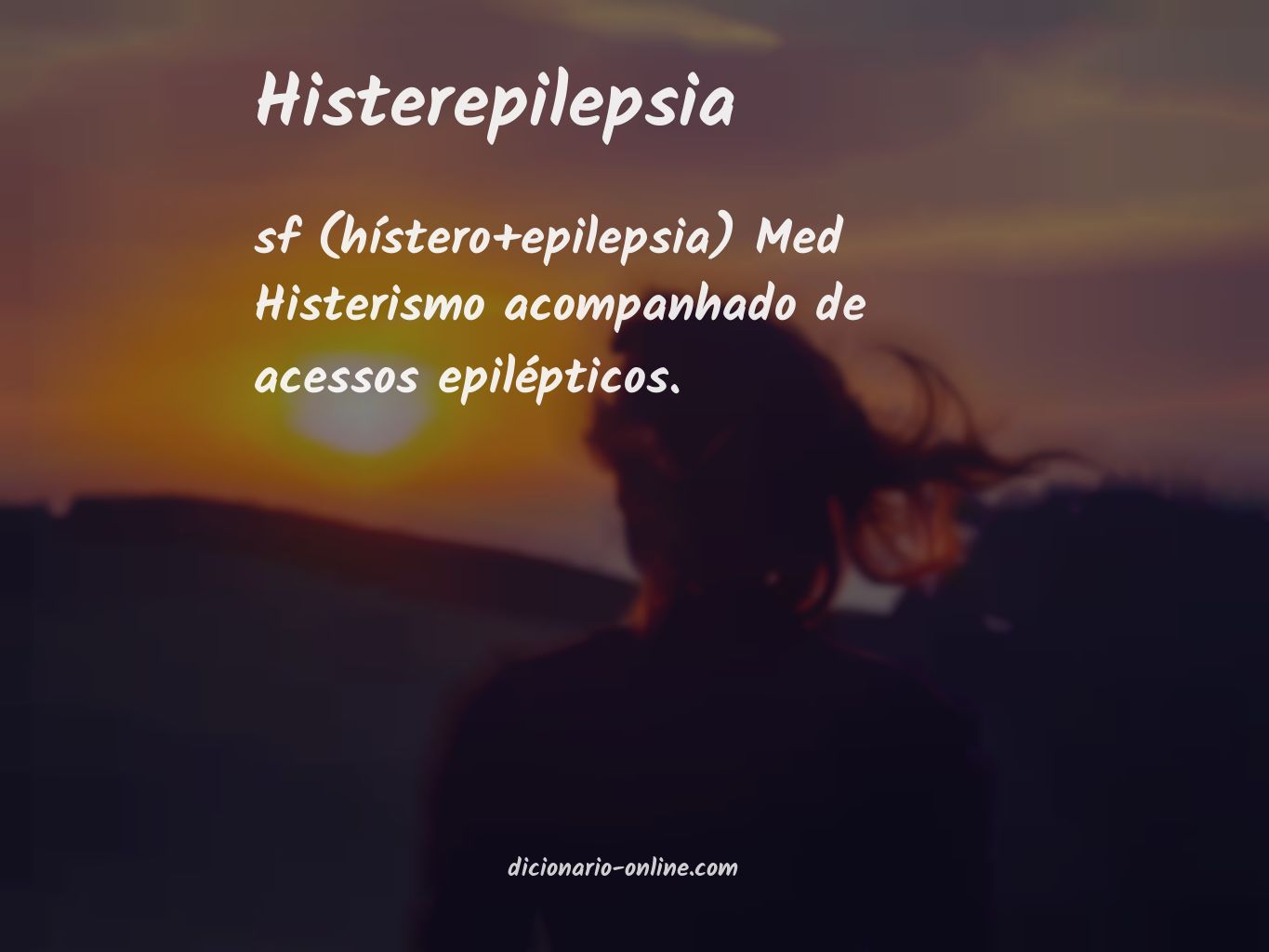 Significado de histerepilepsia
