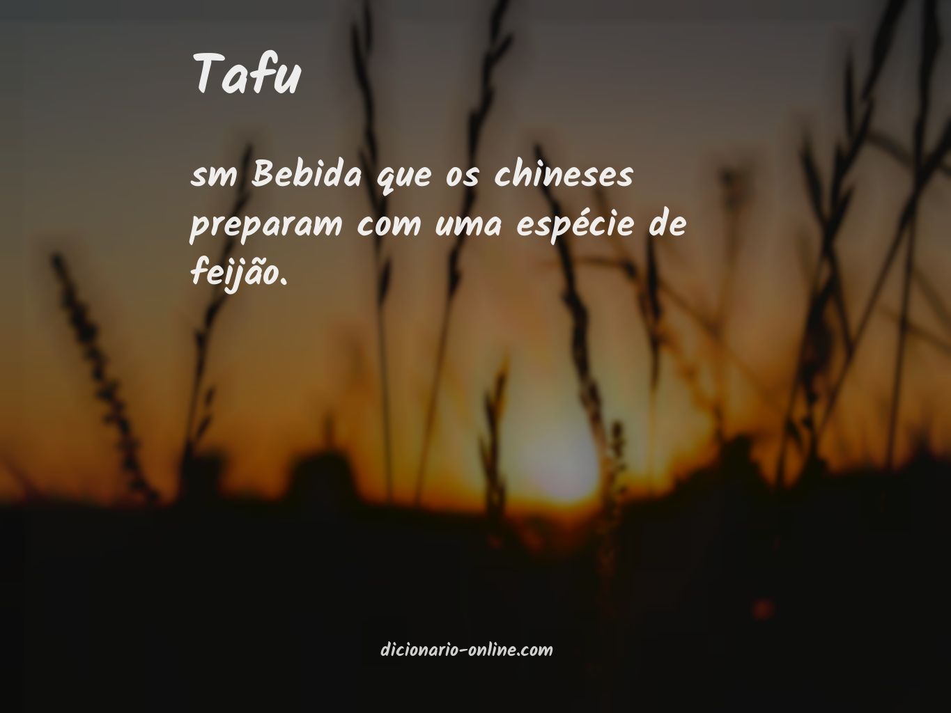 Significado de tafu