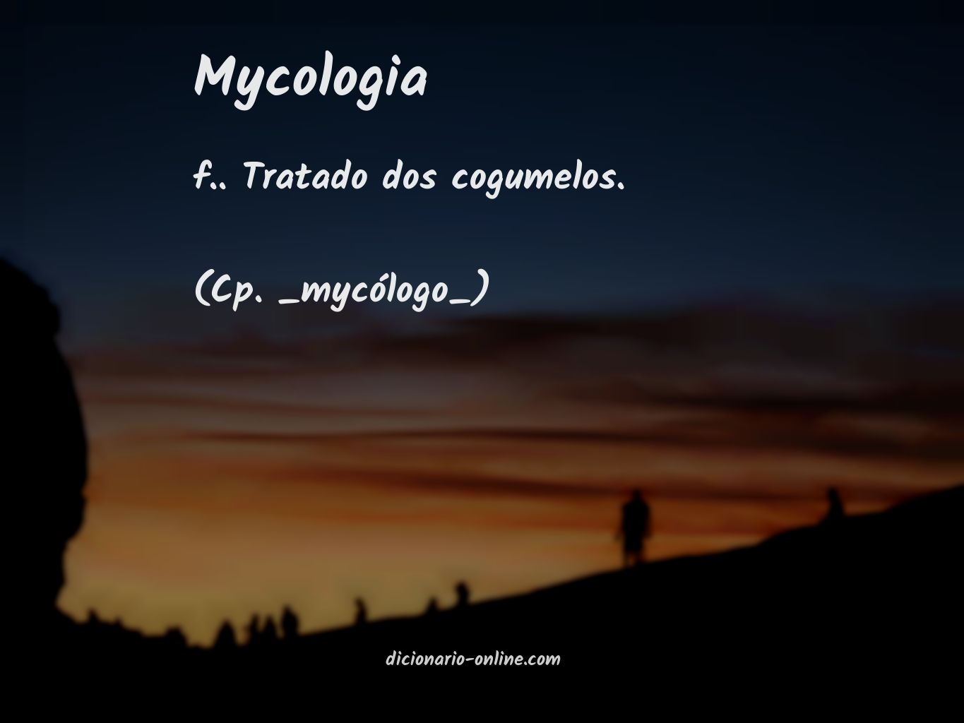 Significado de mycologia