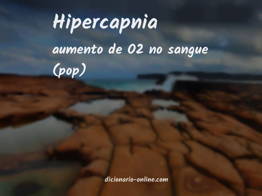 Significado de hipercapnia