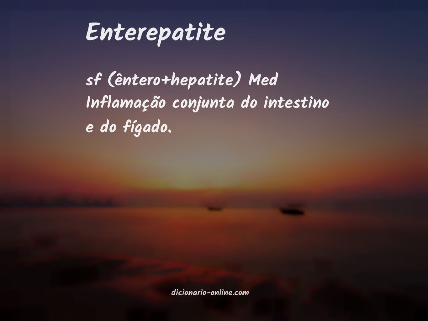 Significado de enterepatite