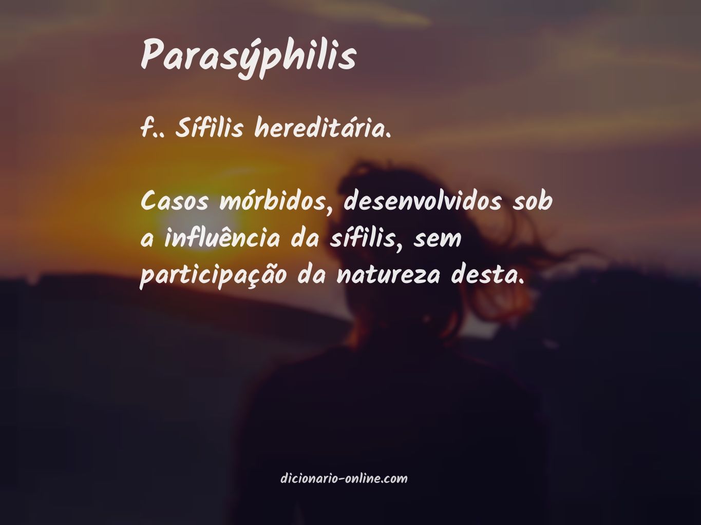 Significado de parasýphilis