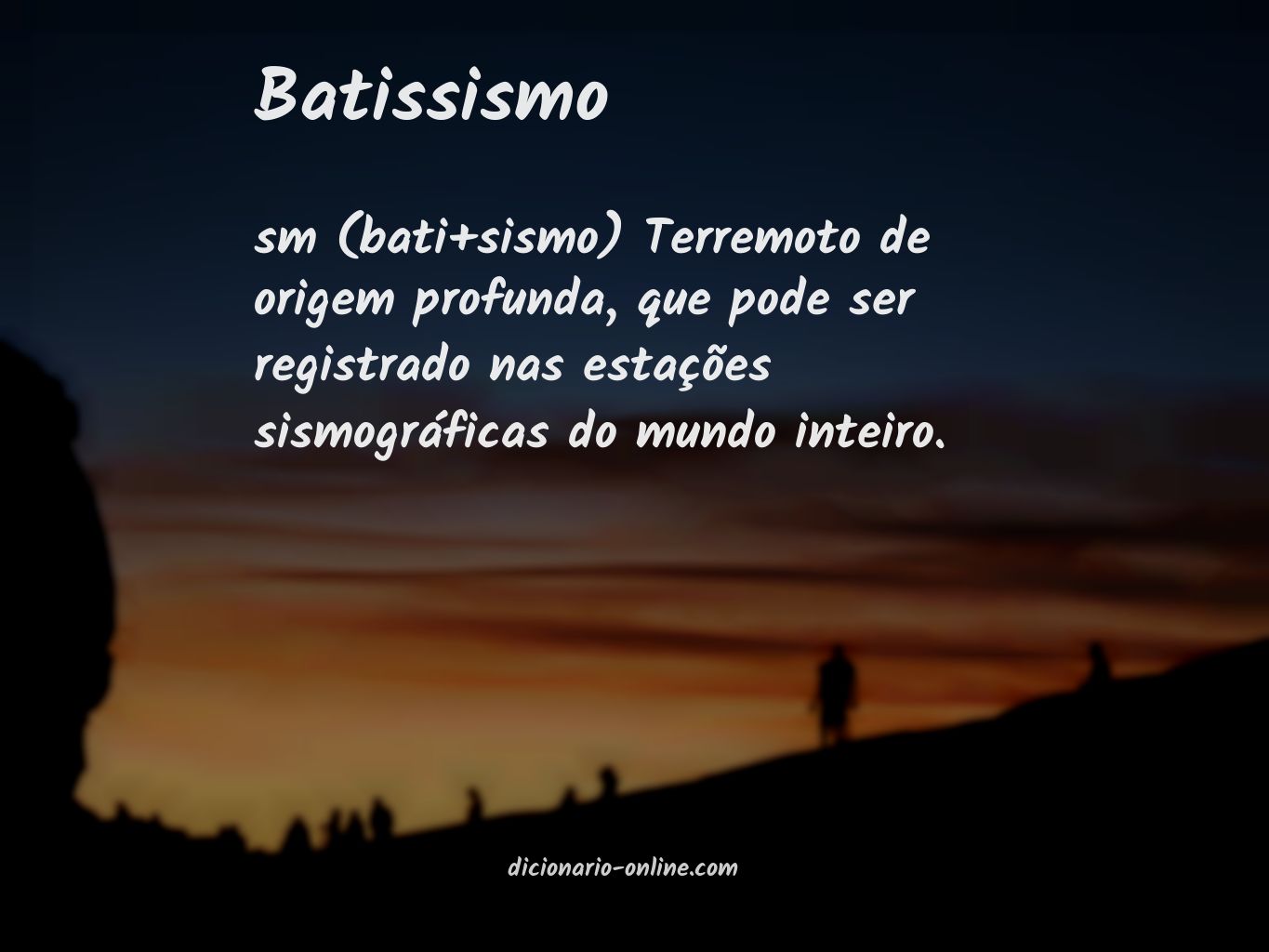 Significado de batissismo