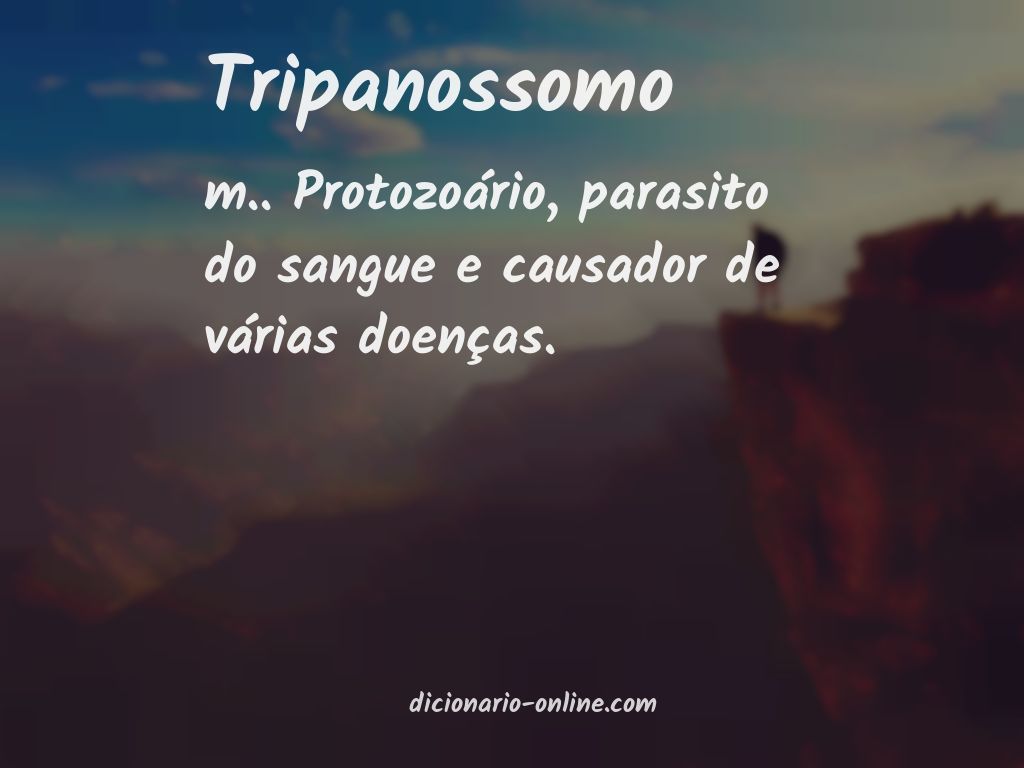 Significado de tripanossomo