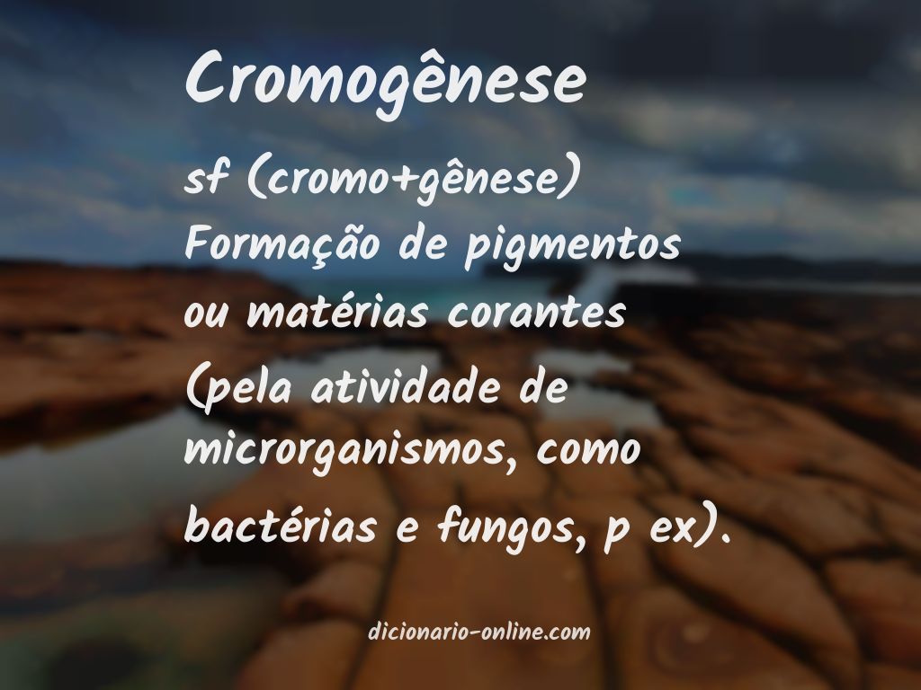 Significado de cromogênese