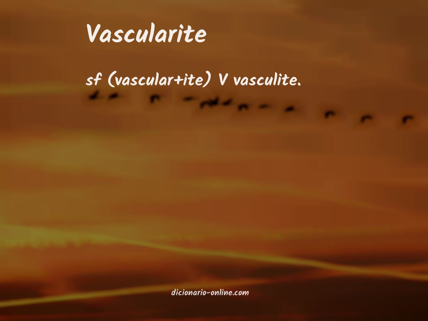 Significado de vascularite