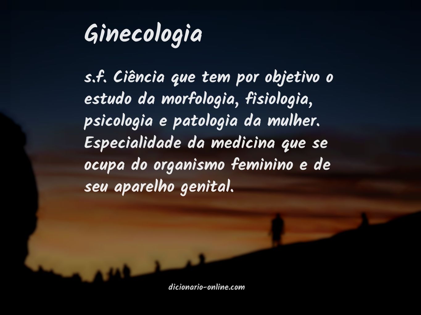 Significado de ginecologia