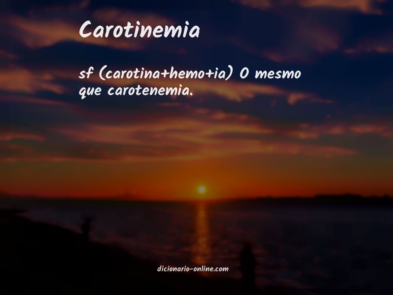 Significado de carotinemia