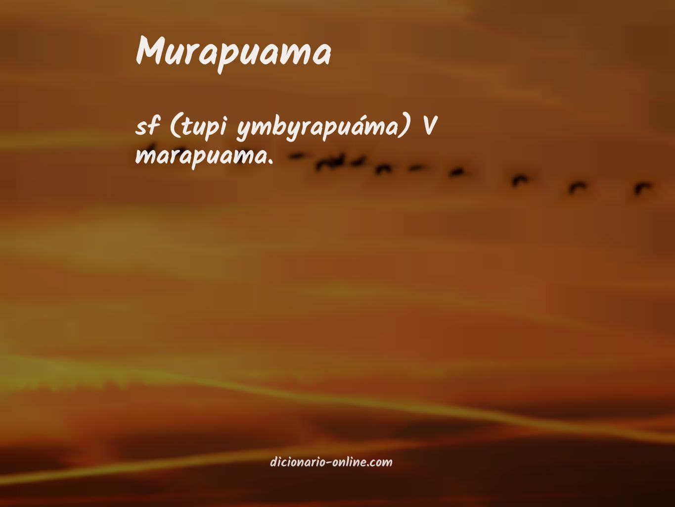 Significado de murapuama