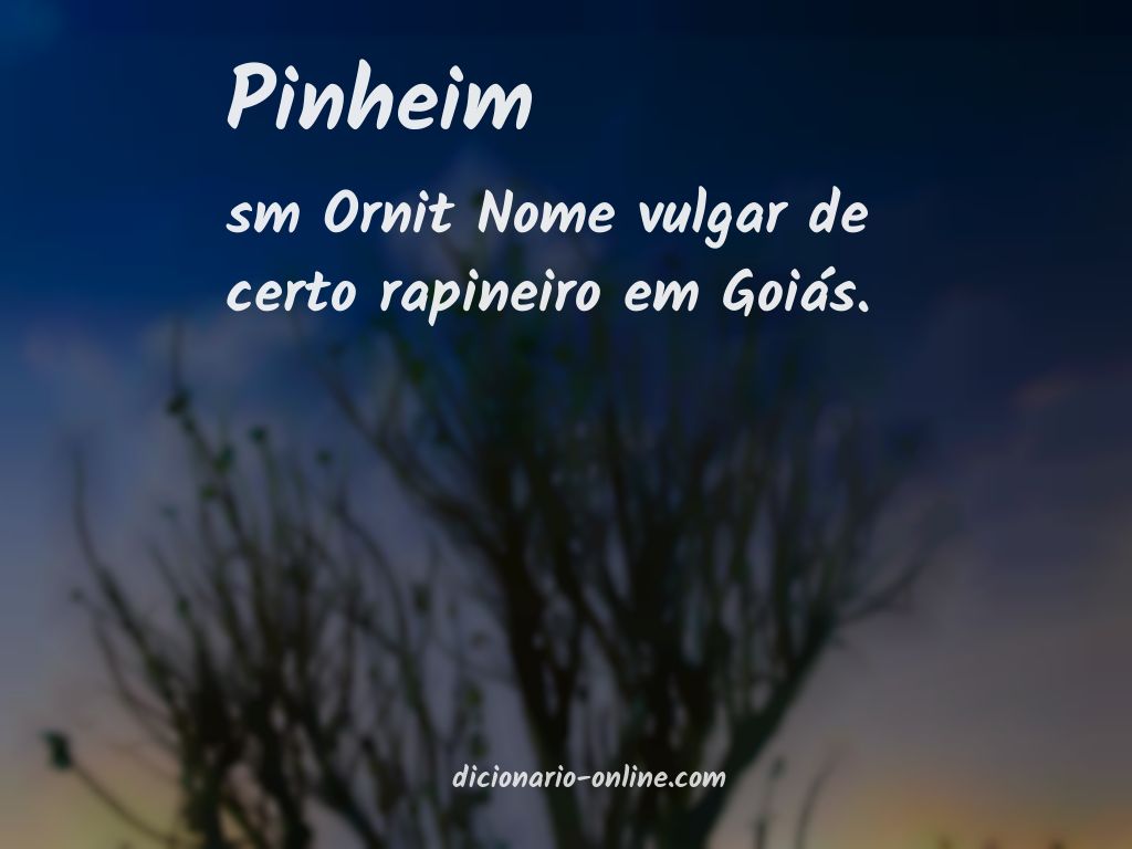 Significado de pinheim