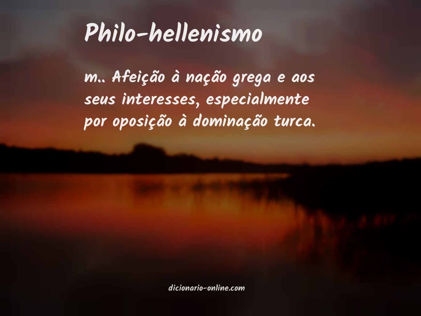Significado de philo-hellenismo
