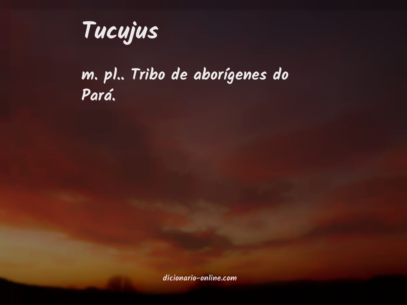 Significado de tucujus