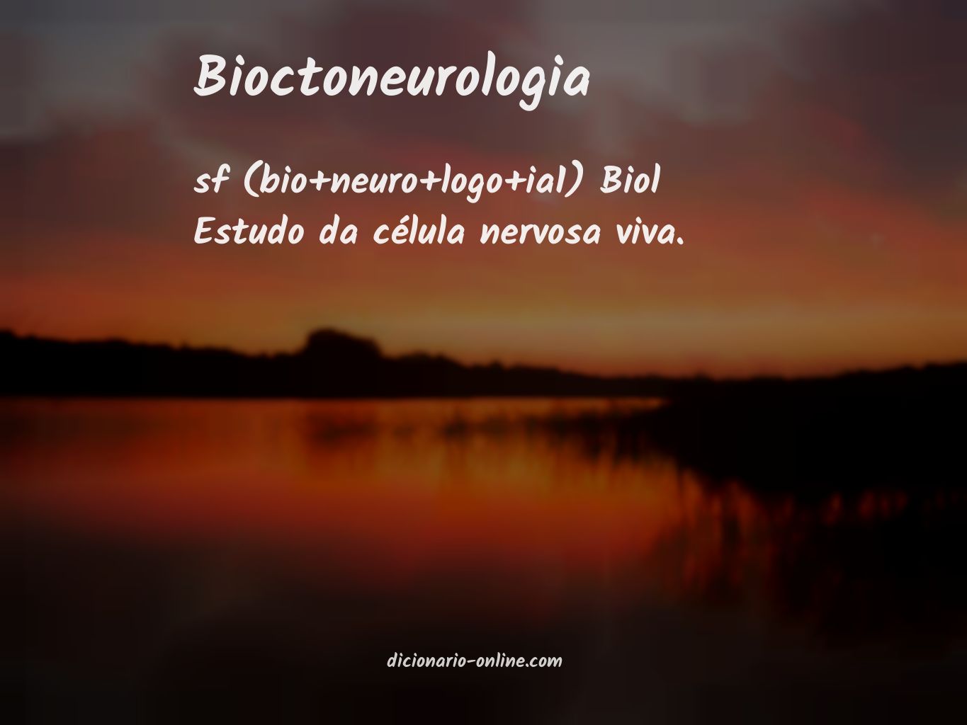 Significado de bioctoneurologia