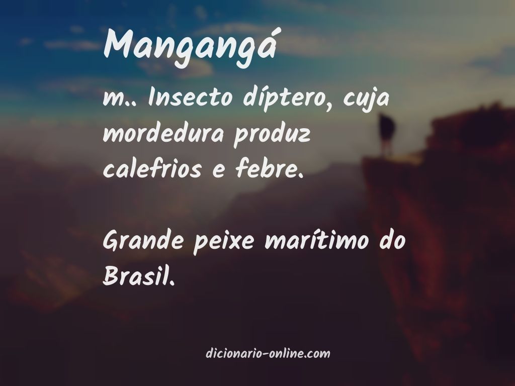 Significado de mangangá