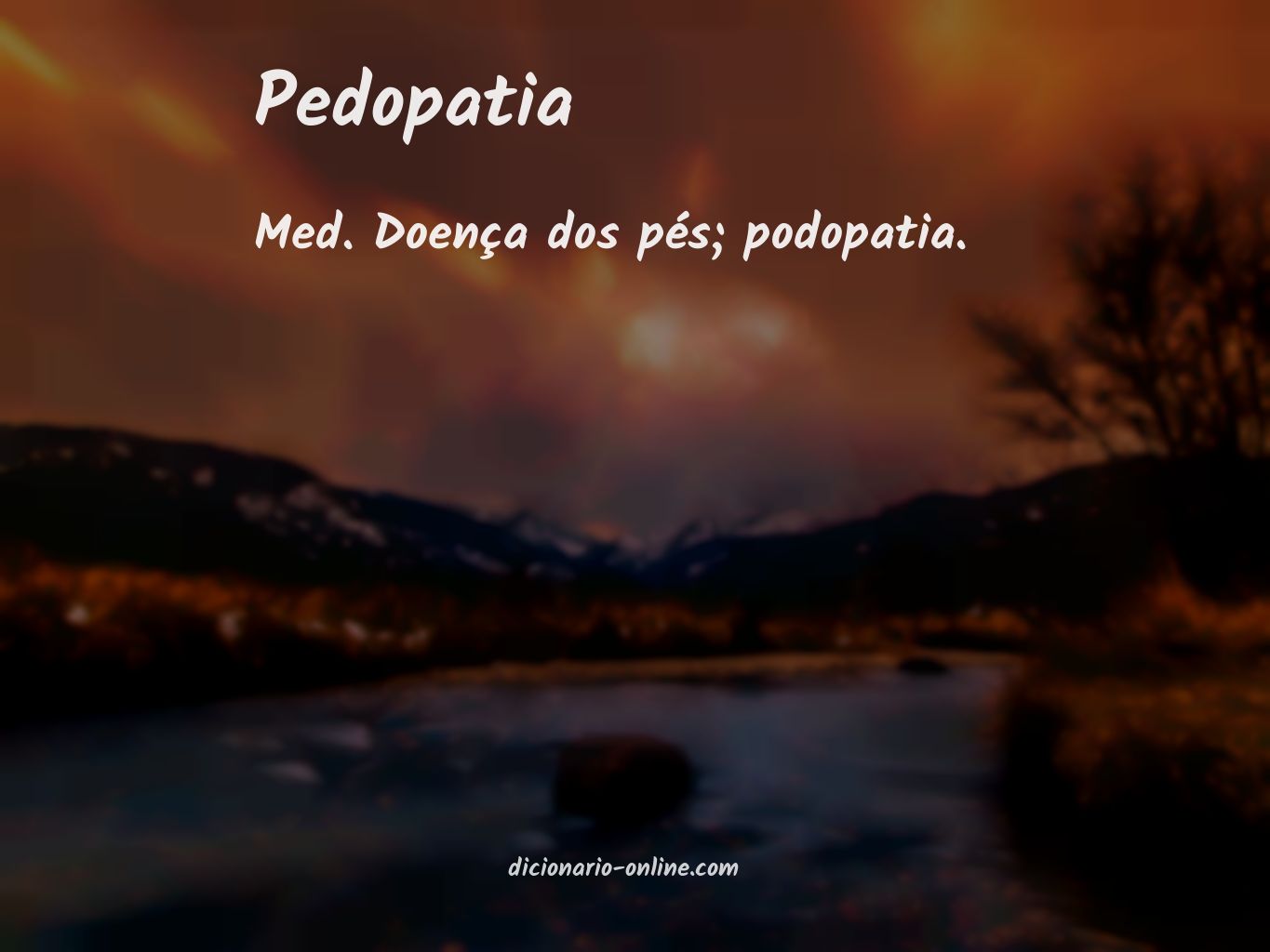 Significado de pedopatia