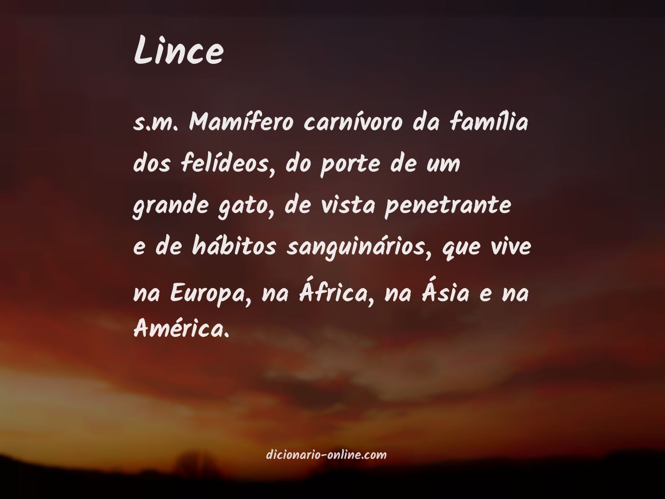 Significado de lince