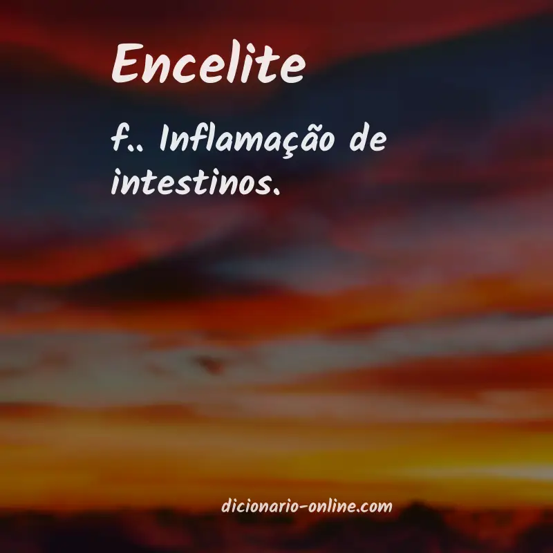 Significado de encelite