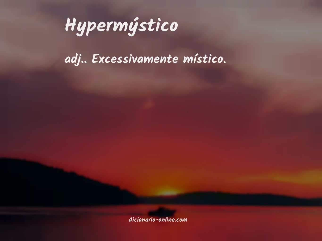 Significado de hypermýstico