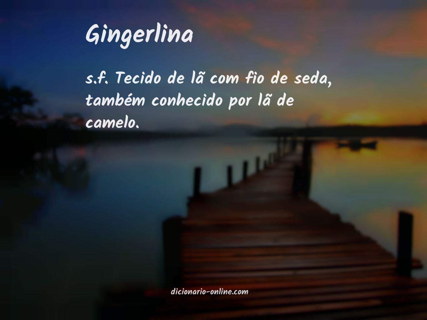 Significado de gingerlina