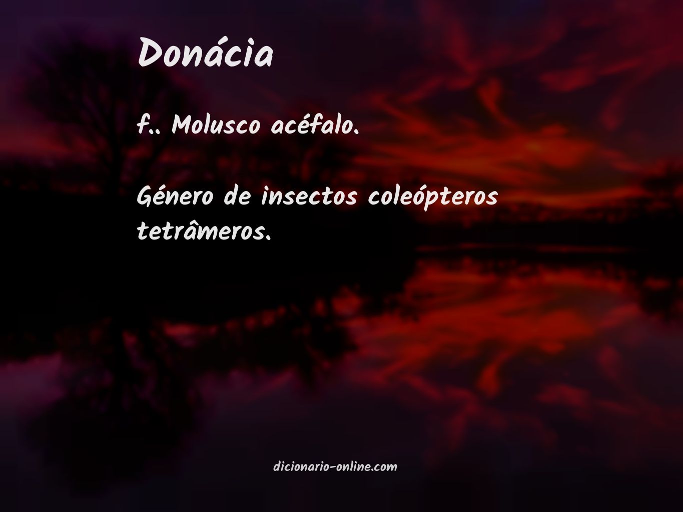 Significado de donácia