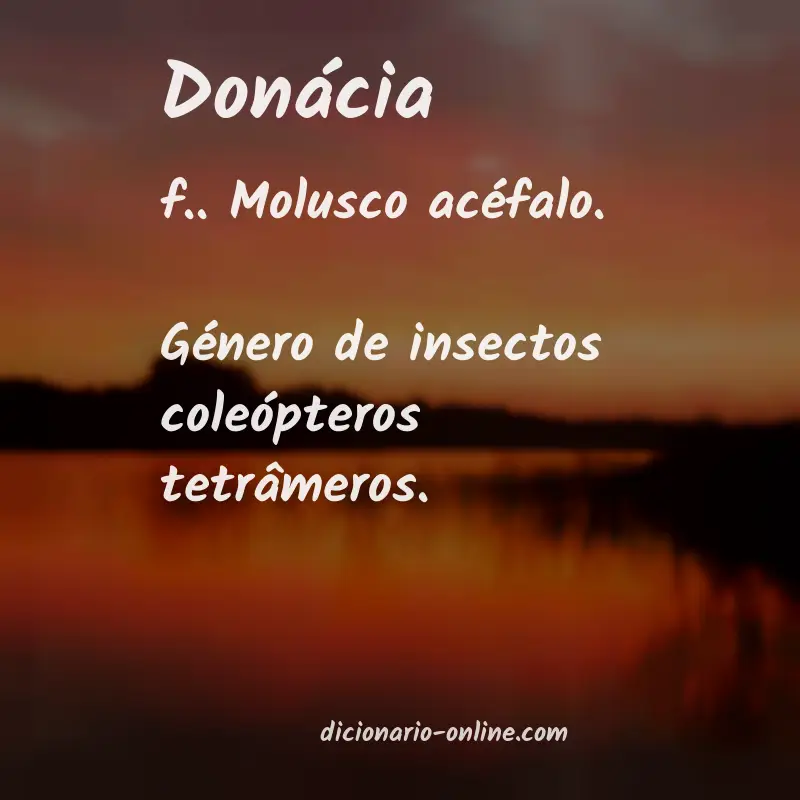Significado de donácia