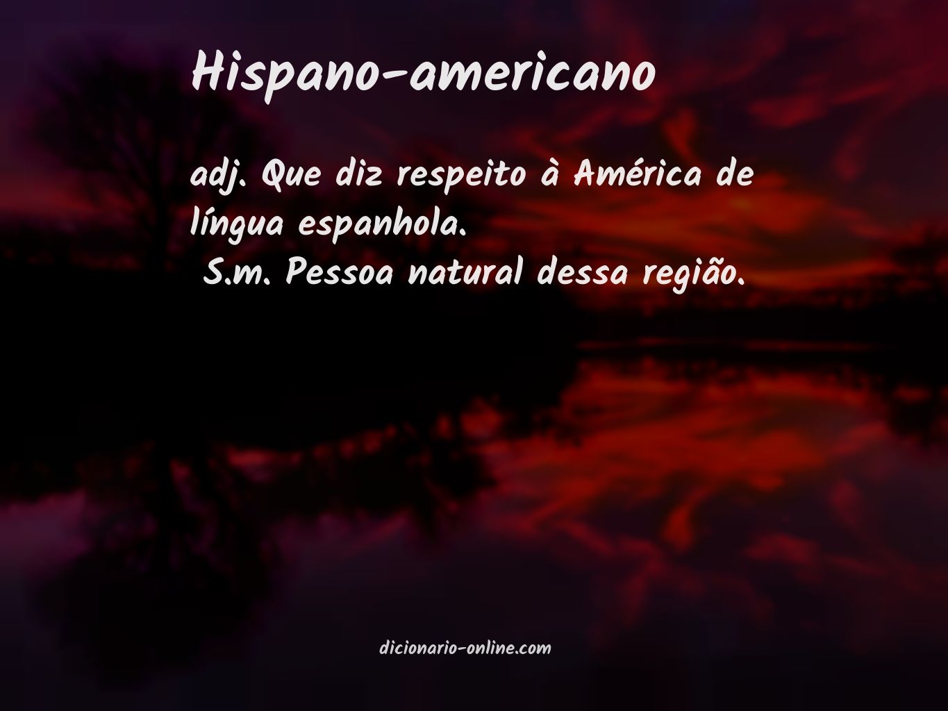Significado de hispano-americano