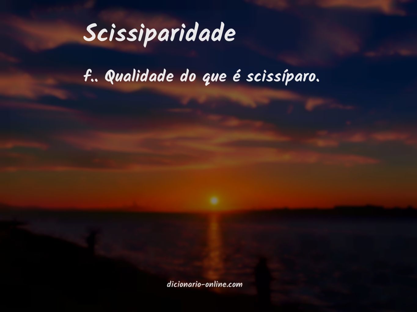 Significado de scissiparidade