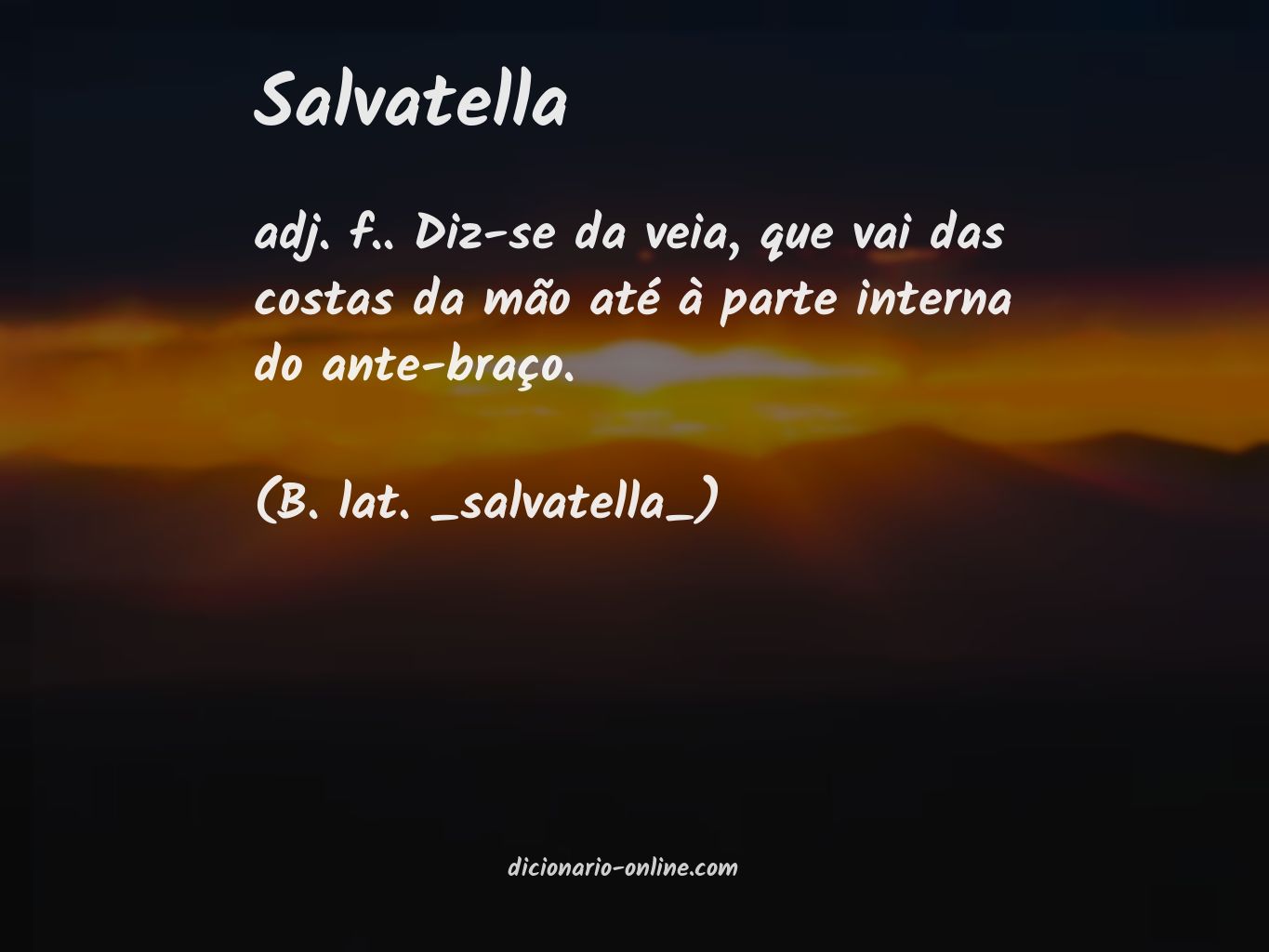 Significado de salvatella