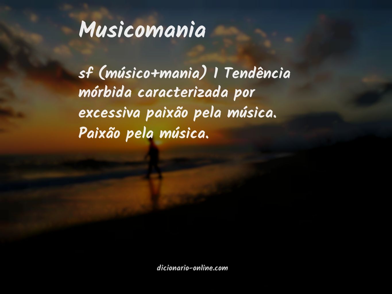 Significado de musicomania