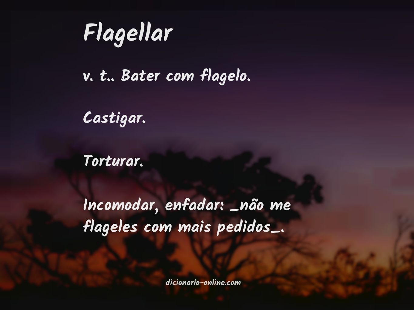 Significado de flagellar