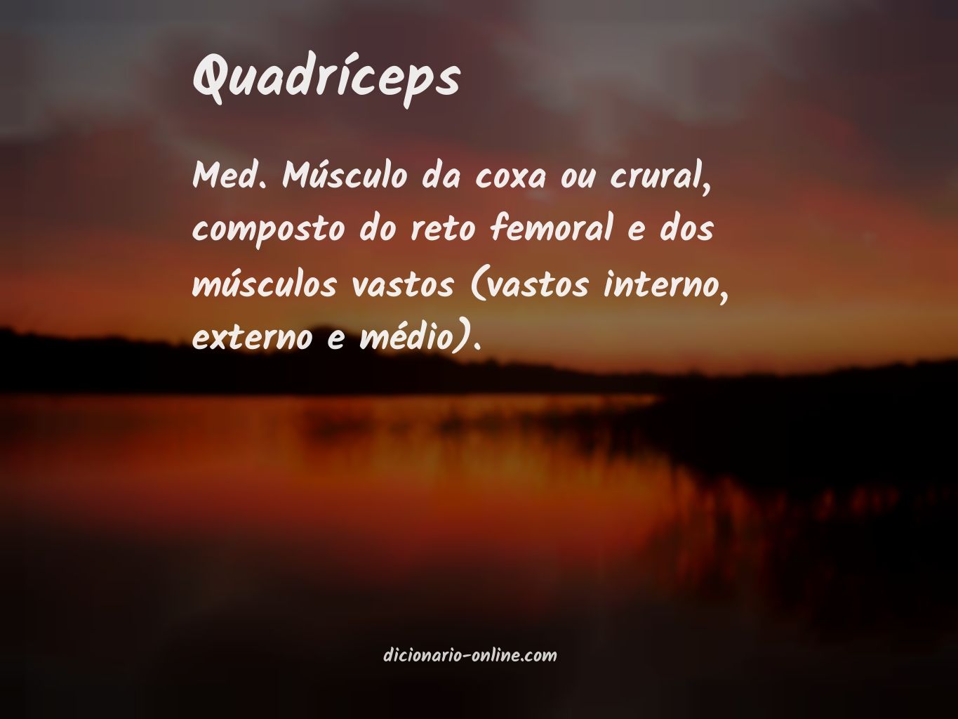 Significado de quadríceps