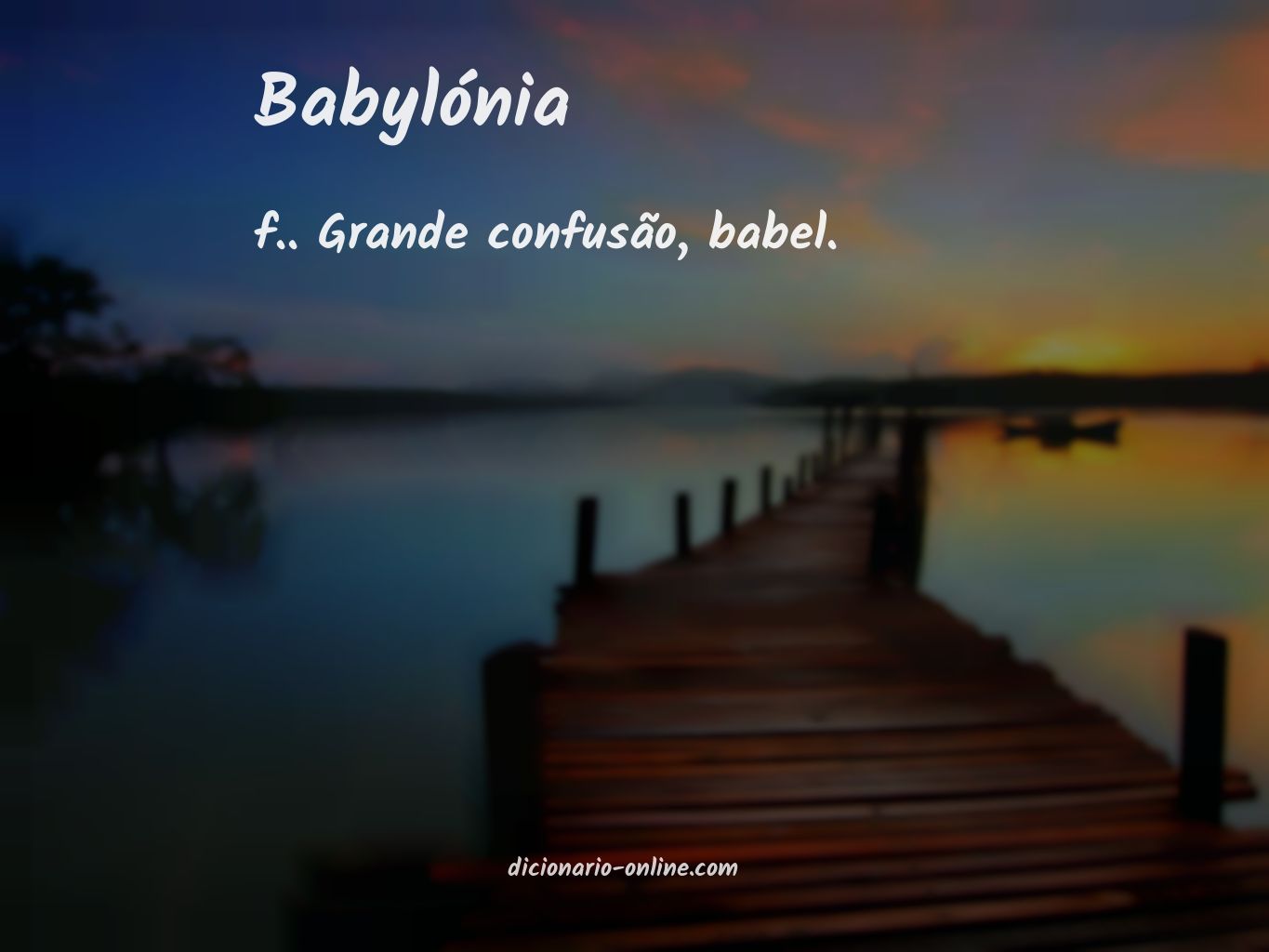 Significado de babylónia